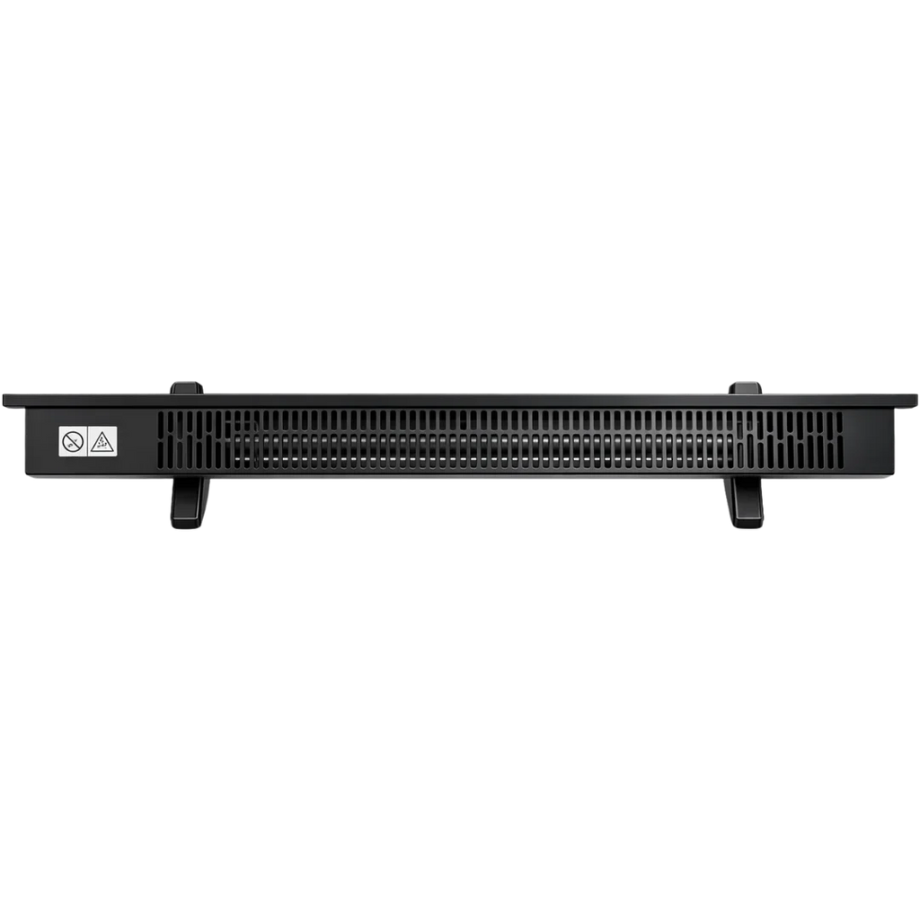 Black Glass Panel Heater with Wifi Controls