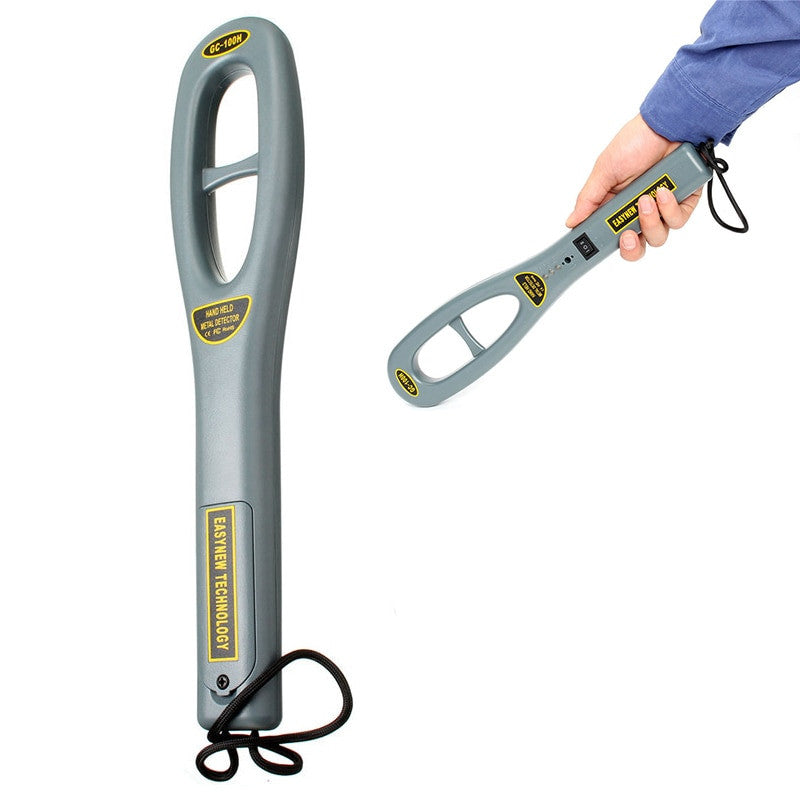 GC101H Portable Hand Held Metal Detector Body Scanner
